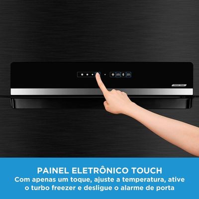 Geladeira Midea Duplex Frost Free Inverter 473L MD-RT611EVKDX3 Preto Bivolt