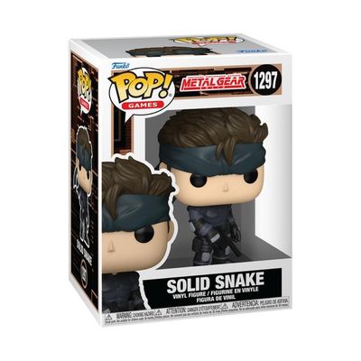 Boneco Funko Pop! Metal Gear Solid - Solid Snake