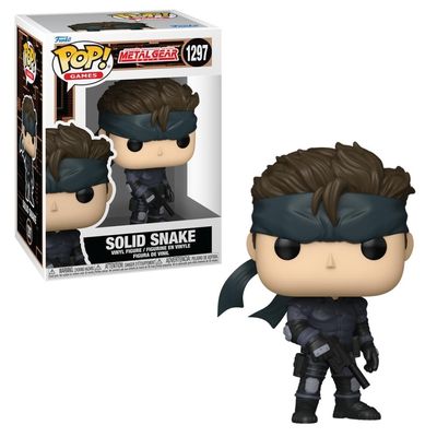 Boneco Funko Pop! Metal Gear Solid - Solid Snake