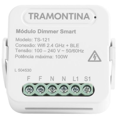 Módulo Dimmer Smart Controle Iluminação Inteligente com App e Voz Bivolt Tramontina