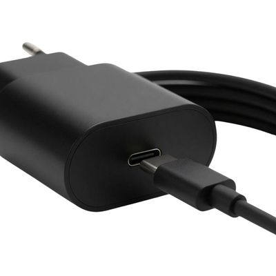 Carregador Turbo Usb Tipo C MDM para Smartphone e Tablet Rápido Preto