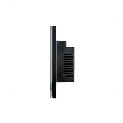 Interruptor Smart Wi-Fi Touch EWS 1004 com 4 Teclas e Controle por Aplicativo Preto Intelbras