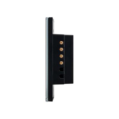 Interruptor Smart Zigbee Touch EZS 1002 4850048 com Controle por Aplicativo Preto Intelbras