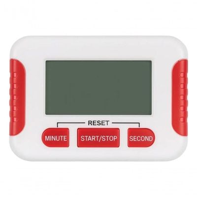 Timer Culinário Hauskraft Digital 90min com Imã para Geladeira Branco Plástico e Metal Analógico