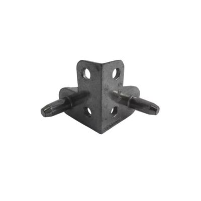 Dobradiça Inferior Whirlpool 326000180 para Geladeira Zamak Bivolt