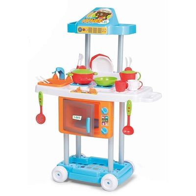 Cozinha de Brinquedo Mr Chef Riva com Pia Fogão e Micro-ondas