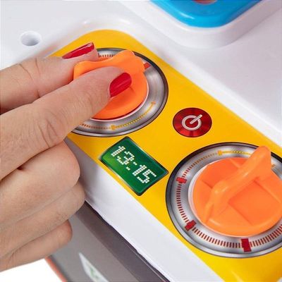 Cozinha de Brinquedo Mr Chef Riva com Pia Fogão e Micro-ondas