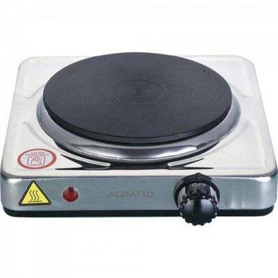 Fogão Elétrico de Mesa Agratto FMA02 1500W 5 Temperaturas Cinza 220V