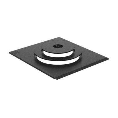 Kit 4 Chapas Modulares para Fogão a Lenha Ferro Fundido 34x31CM Preto Libaneza