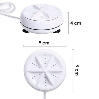 Mini Motor Maquina Lava Roupas Balde Usb Portátil Lavadora