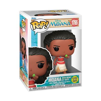 Boneco Funko Pop! Disney Moana - Moana e Coração de Te Fiti