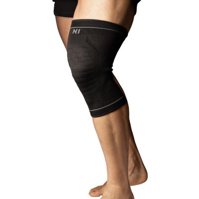 Joelheira Tamanho G Basic KNIT N1 Sport Compressão Funcional