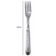 Jogo 6 Garfos de Sobremesa Aço Inox 430 20cm Decorados Bolo Fruta Talheres Mesa Posta Inox