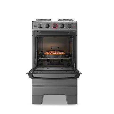 Fogão Ideal Super 4 Bocas com Mesa em Inox Esmaltec TITANIUM / Bivolt