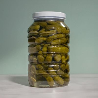 Kit 6 Potes para Conservas 3L Plástico Tampa Alumínio G2530 Galvanotek