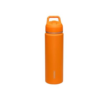 Garrafa Térmica Tramontina 650 ml Laranja com Canudo