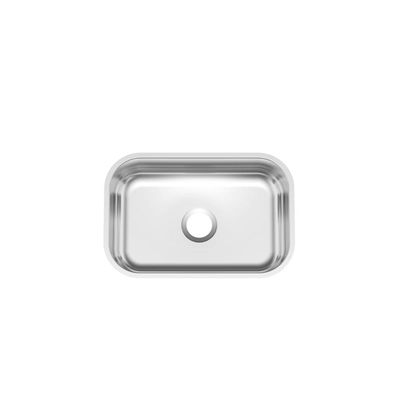 Cuba n.1 Tramontina 47 x 30 x 14 cm Lavínia 47 BL Standard em Aço Inox 430 Polido Sem Válvula