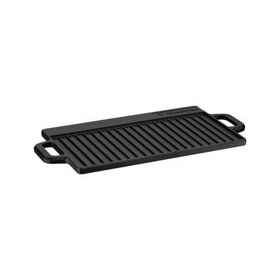 Chapa Retangular Tramontina Fargo Ferro Fundido Pre-Seasoned 37 cm 2,3 L Preta