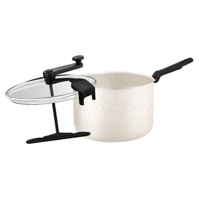 Pipoqueira Tramontina Loreto em Alumínio Starflon Max Bege 20 cm 3,5 L