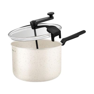 Pipoqueira Tramontina Loreto em Alumínio Starflon Max Bege 20 cm 3,5 L