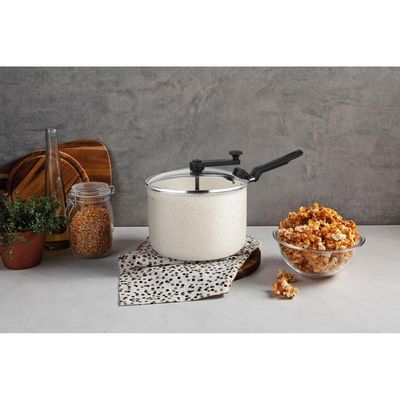 Pipoqueira Tramontina Loreto em Alumínio Starflon Max Bege 20 cm 3,5 L