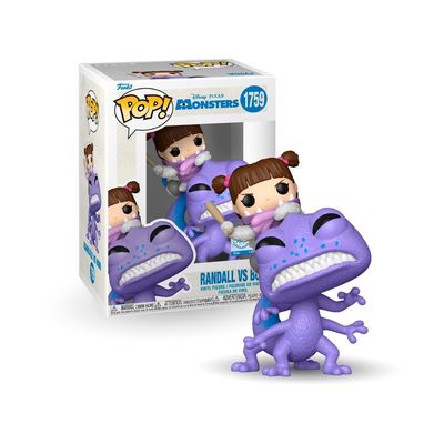 Boneco Funko Pop! Exclusivo Disney Monstros S.A. Randall E Boo Com Chase