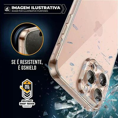 Capa para Smartphone Gshield Crystal Slim Samsung Galaxy S24 FE Transparente Acrílico 1 Unidade