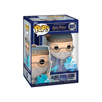 Boneco Funko Pop! Harry Potter 25 Anos - Dumbledore Com Patrono