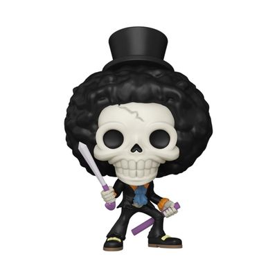 Boneco Funko Pop! One Piece - Brook com Espadas