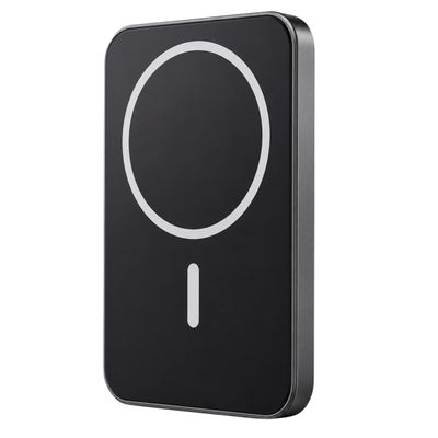 Carregador Wireless 5000mAh Para Smartphone Universal Preto