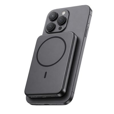 Bateria Portátil 5000 mAh Para Smartphone Universal Preto