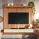 Painel Ripado Para TV 65 Pol com LED 2 Gavetas 183cm Baraka D03 Freijó Off White - Lyam Decor