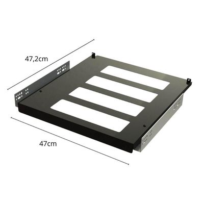 Suporte para 4 Garrafas Elite Adegas 47x5cm Preto Fosco Aço Carbono Schmitt Cozinha