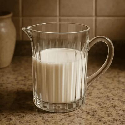 Leiteira Soho 290ml L Hermitage Jarra de Vidro Pequena para Leite Café Chá Cozinha Mesa Posta