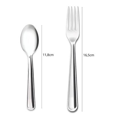 Faqueiro 60 Talheres Brinox Modena Aço Inox Garfos Facas Colheres 12 Pessoas Restaurante Buffet Inox