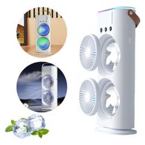 Ar condicionado portátil 3 em 1, ar condicionado resfriamento, ventilador para quarto BRANCO