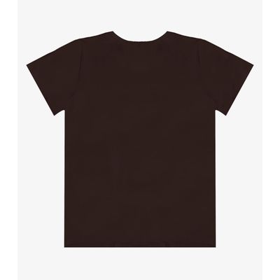 Blusa Feminina com Estampa Infinita Cor Marrom GG / Marrom