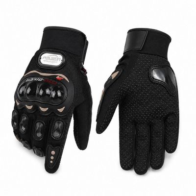 Luva Moto Motocross Ciclismo Antiderrapante Preto Smart Lions