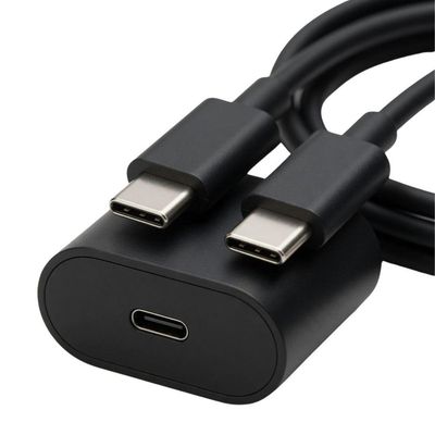 Carregador Turbo Usb Tipo C MDM para Smartphones Rápido Preto