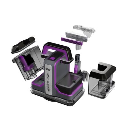 Extratora de Sujeiras Portátil WAP Spot Cleaner W3 1450W 3 em 1 para Tapetes, Carpetes, Estofados e Colchões Cinza/Roxo / 220V