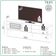 Rack Tela para TV em MDF 220 cm com 2 Gavetas e Porta de Correr Freijó Dalla Costa TB311JJ