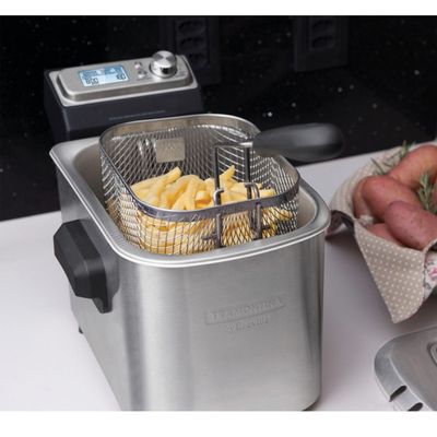 Fritadeira Eletrica Tramontina by Breville Smart em Aco Inox 7 Funcoes 4 L 127V 69160/011