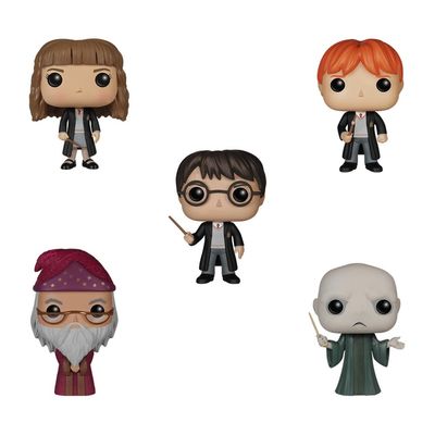 Kit 5 Bonecos Funko Pop! Harry Potter