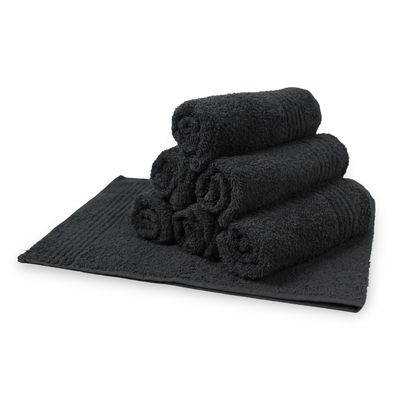 Toalha Fitness para Academia - 28x80cm Preto