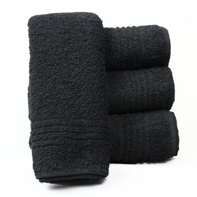 Toalha Fitness para Academia - 28x80cm Preto