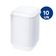10un Embalagem para Doce Quadrado 200ml G650 Galvanotek
