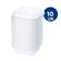 10un Embalagem para Doce Quadrado 200ml G650 Galvanotek