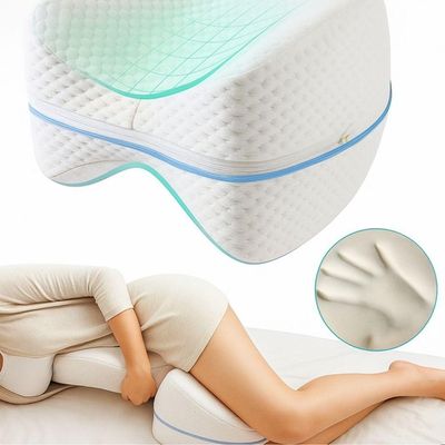 Travesseiro Ortopédico Smart Lions para Joelho com Espuma Viscoelástica Bivolt 25CM