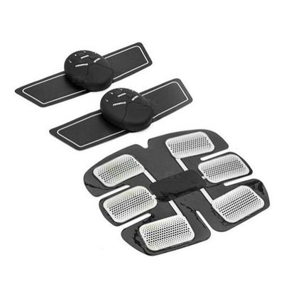 Kit Tonificador Muscular Abdominal E Braço Ems Fit Pad Smart Fitness 3 Em 1