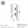 Estante 5 Prateleiras 1 `Porta Off White Freijó 73x32x185 cm Dalla Costa